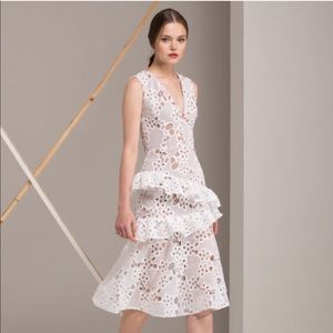 bronx and banco white dress